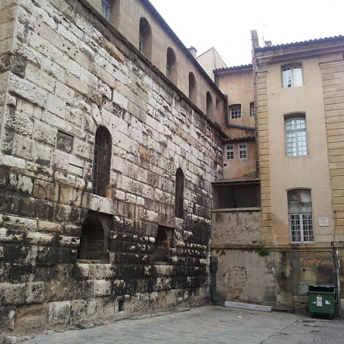 Photo de Mur romain, Rue Gaston-de-Saporta à Aix-en-Provence