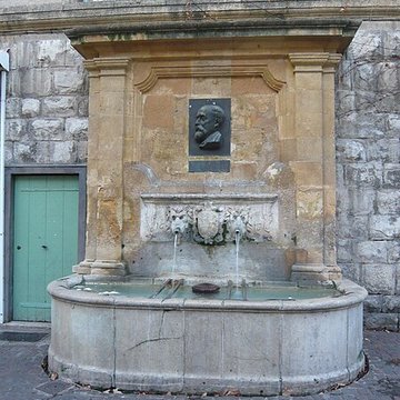 Mur romain, Rue Gaston-de-Saporta à Aix-en-Provence