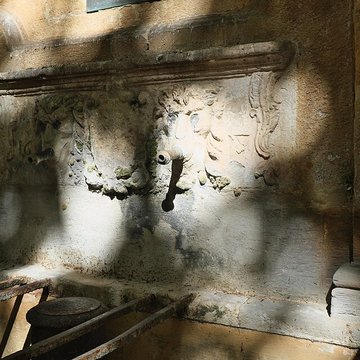 Mur romain, Rue Gaston-de-Saporta à Aix-en-Provence