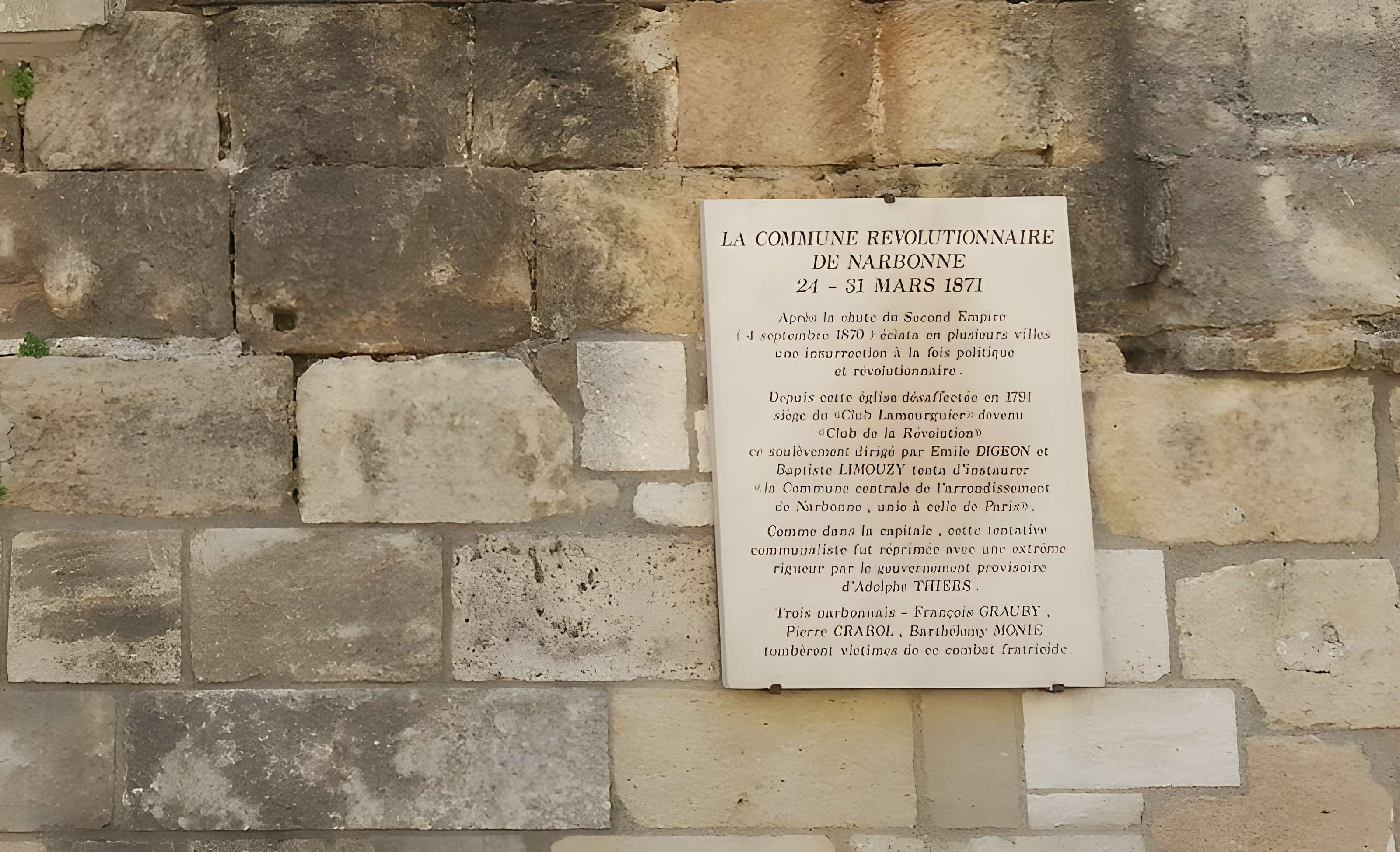 Notre-Dame de Lamourguier à Narbonne