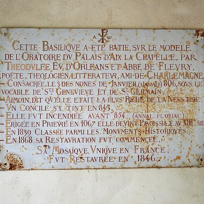 Photo de Oratoire carolingien de Germigny-des-Prés