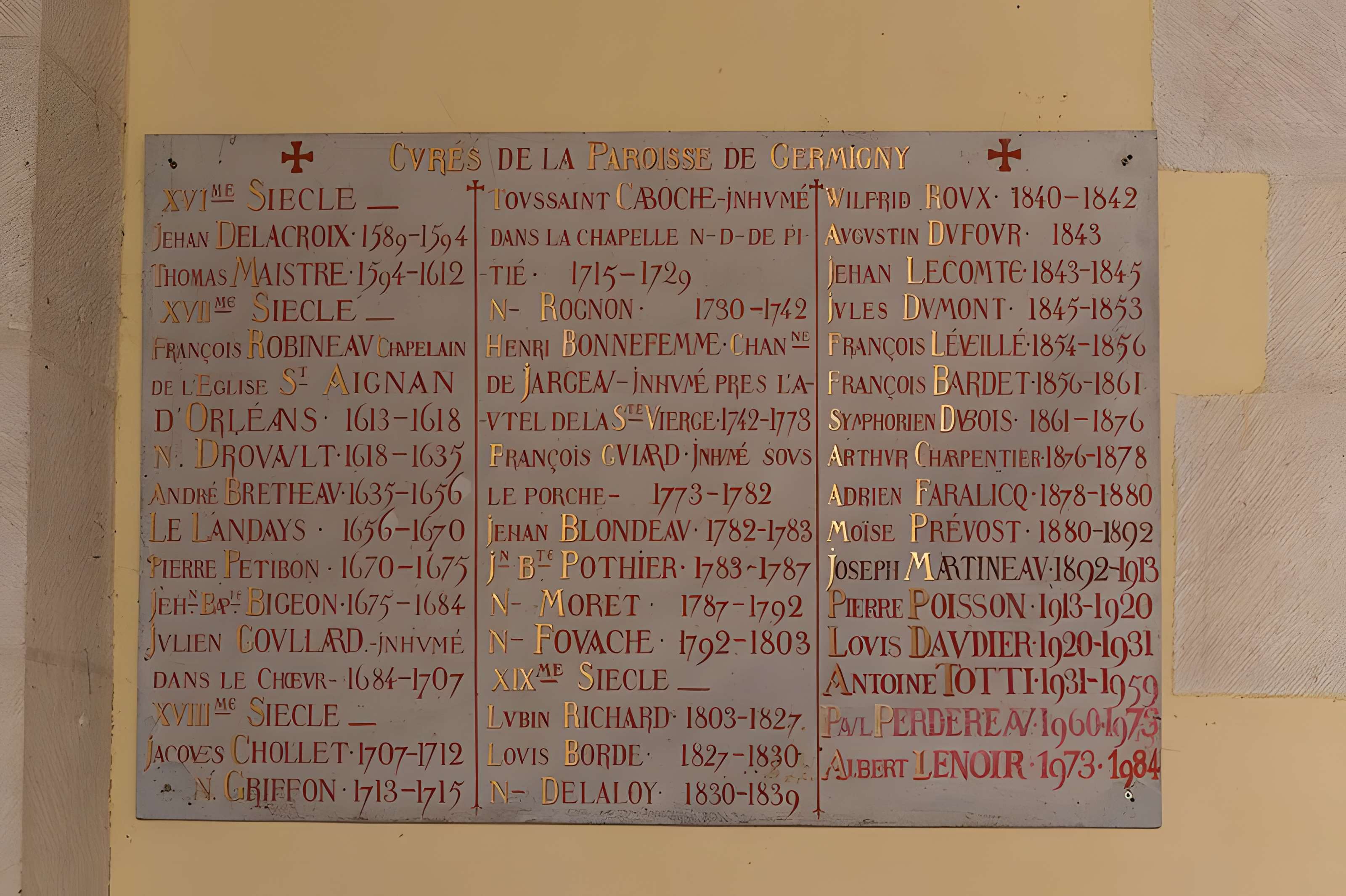 Oratoire carolingien de Germigny-des-Prés