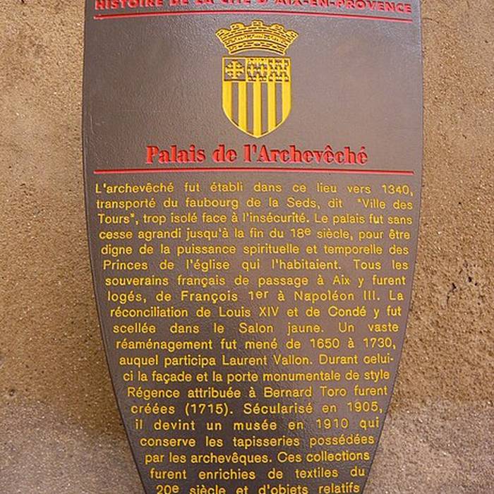 Photo de Palais archiépiscopal dAix-en-Provence