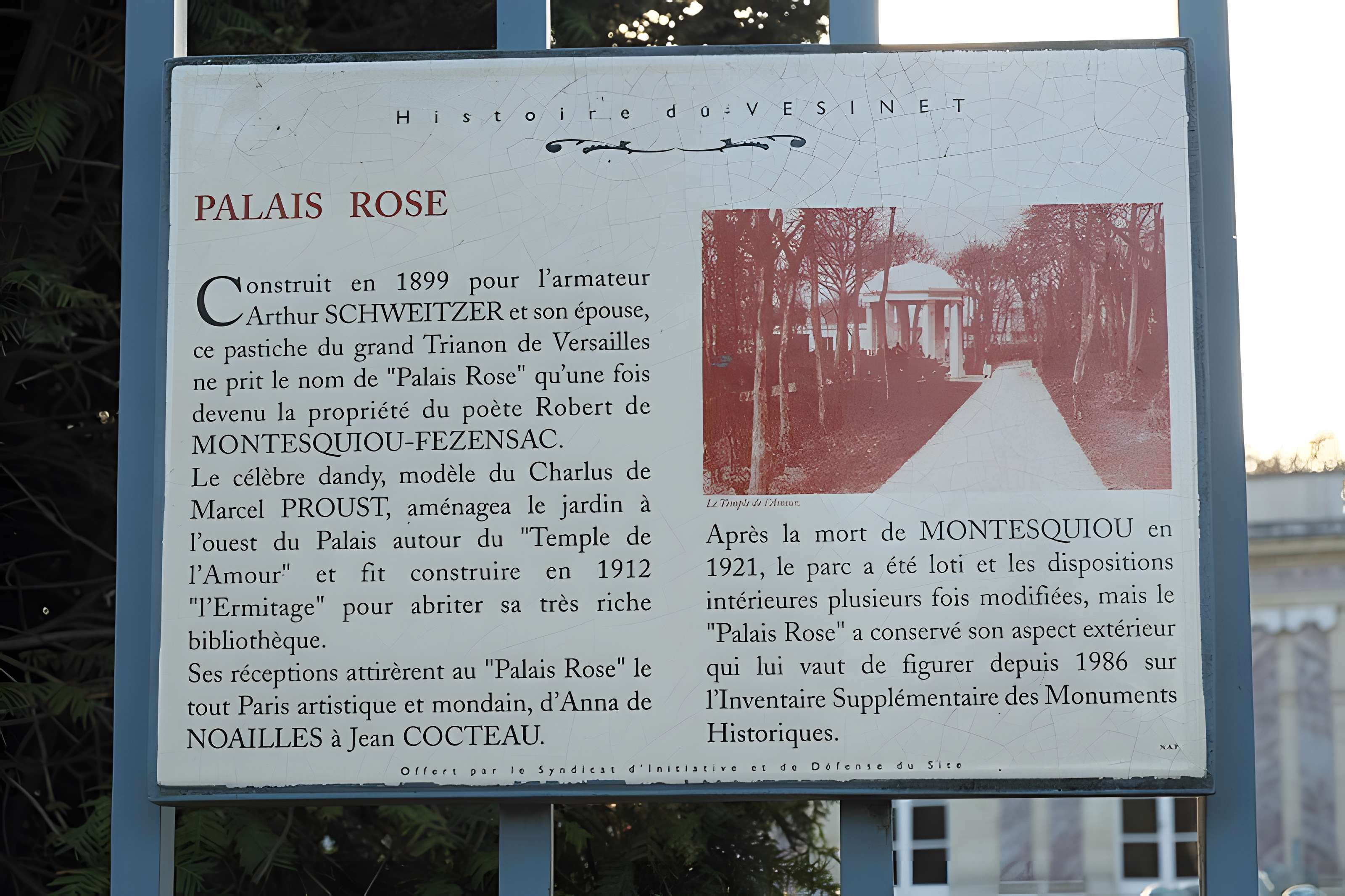 Palais Rose au Vésinet