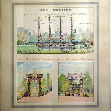 Parc de Champagne à Reims