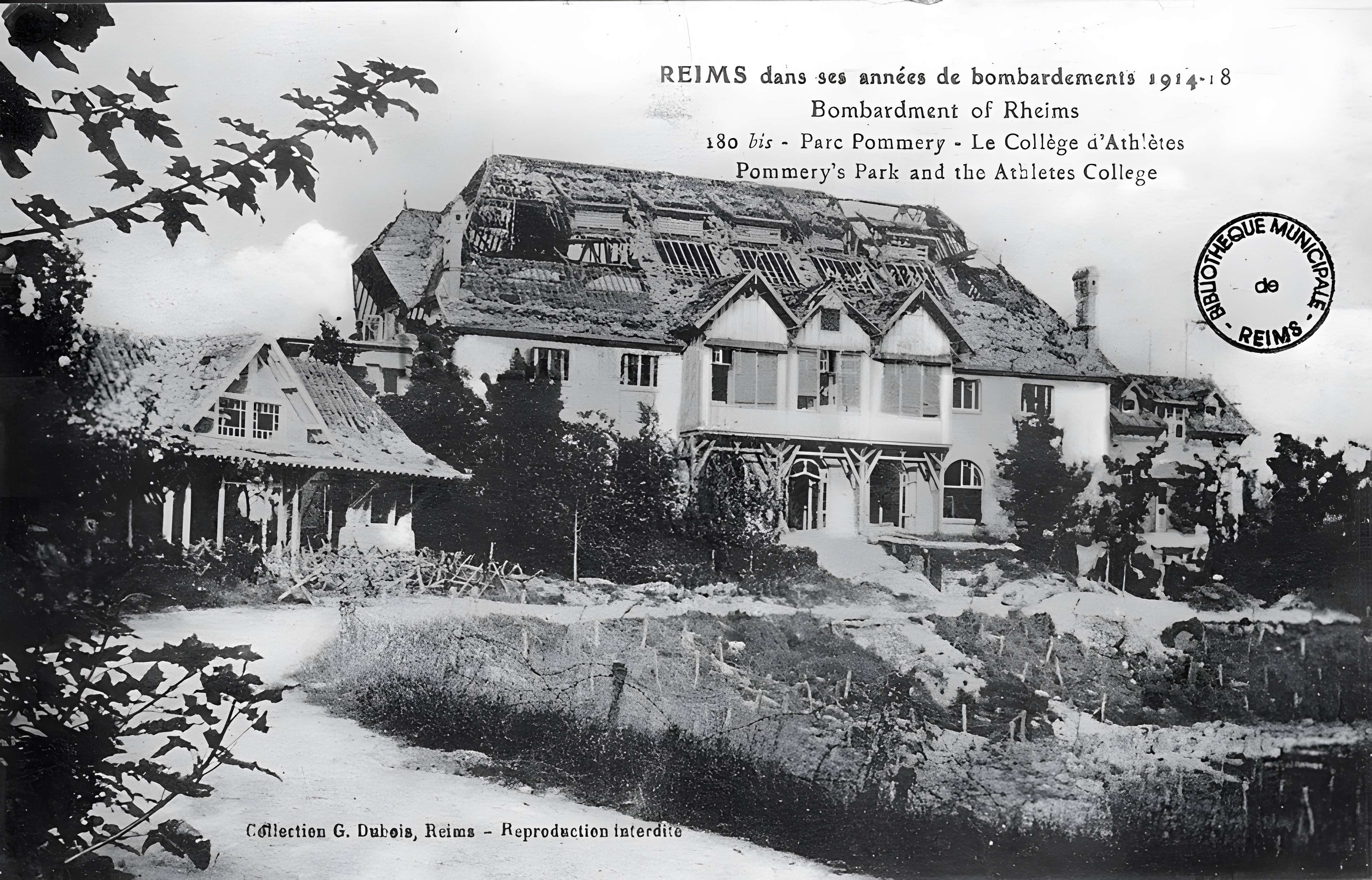 Parc de Champagne à Reims