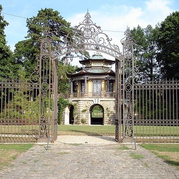 Pavillon chinois de Cassan à LIsle-Adam
