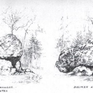 Dolmen dit La Pierre Courcoulée