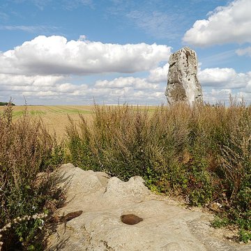 Pierre Droite de Milly-la-Forêt