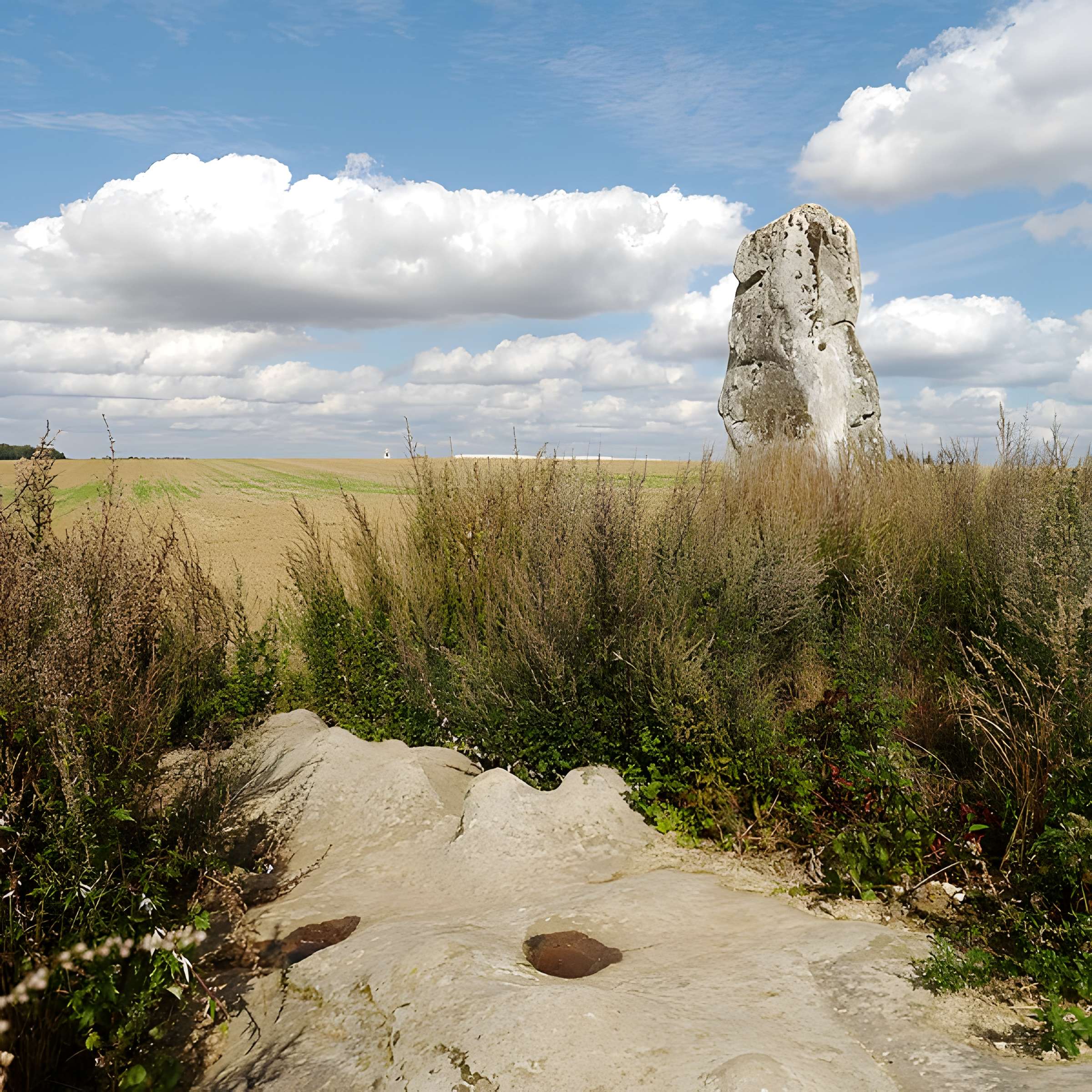Pierre Droite de Milly-la-Forêt