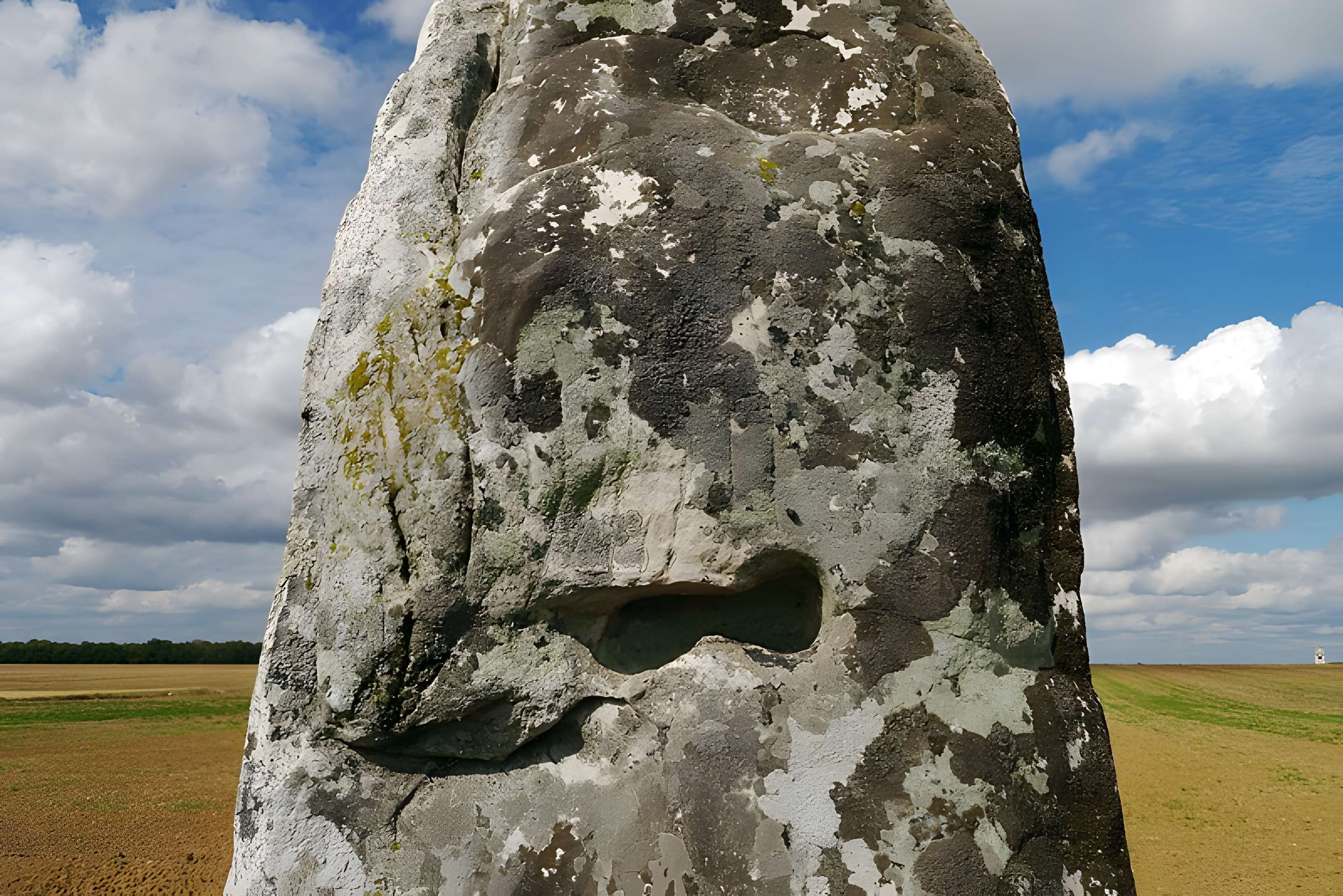 Pierre Droite de Milly-la-Forêt