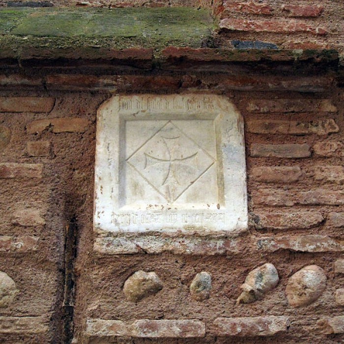 Photo de Pierre incrustée de Perpignan