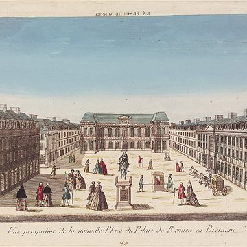 Place du Parlement-de-Bretagne à Rennes