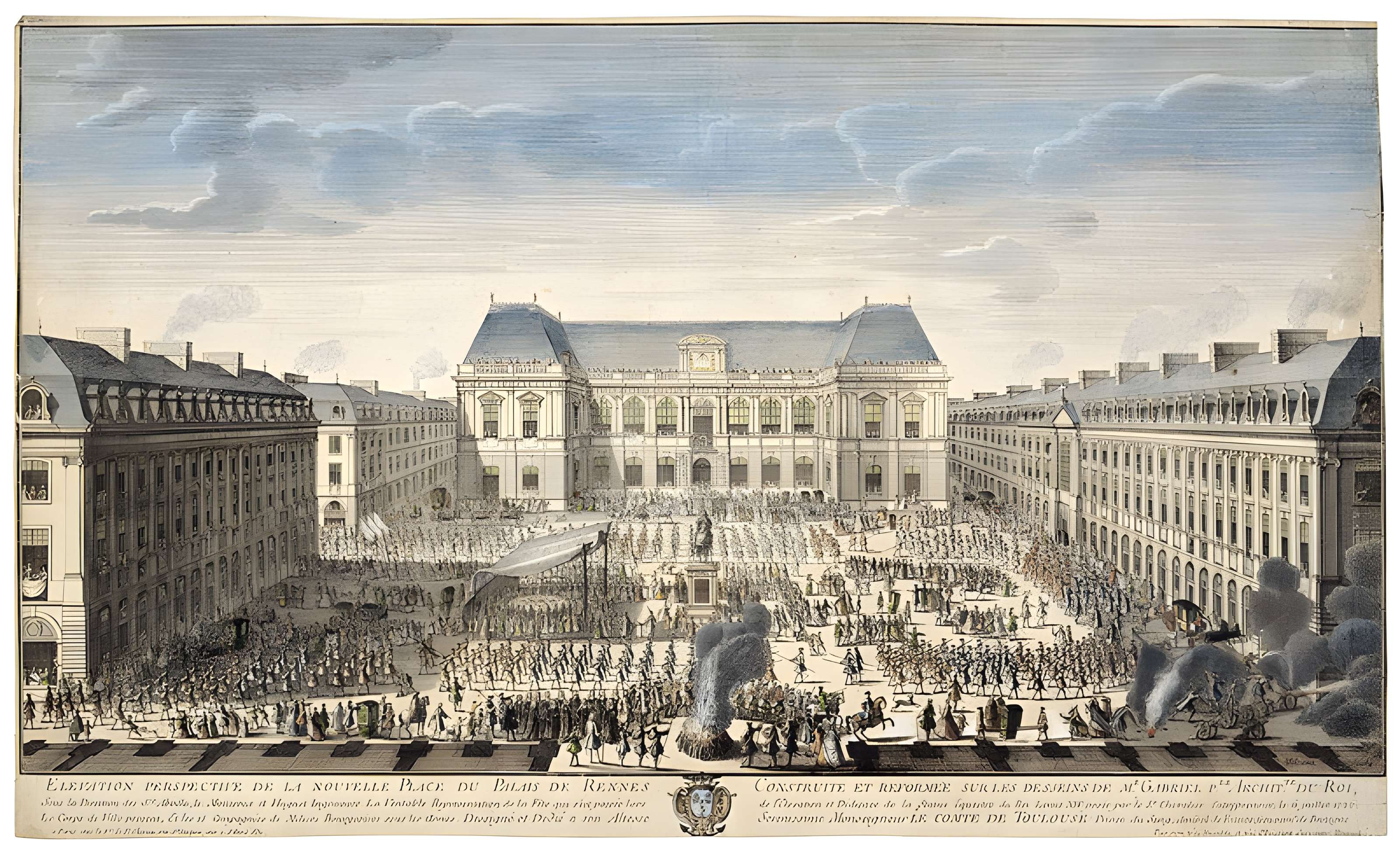 Place du Parlement-de-Bretagne à Rennes