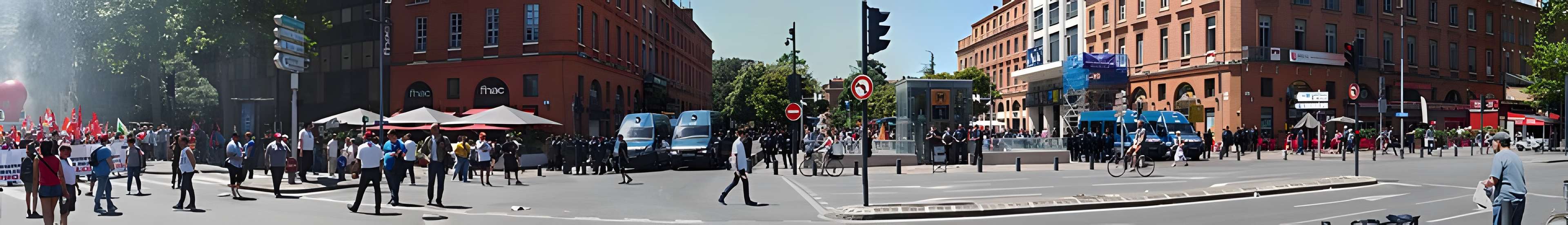 Place du Président-Thomas-Wilson à Toulouse 