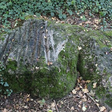 Polissoir de la Pierre aux dix doigts de Villemaur-sur-Vanne