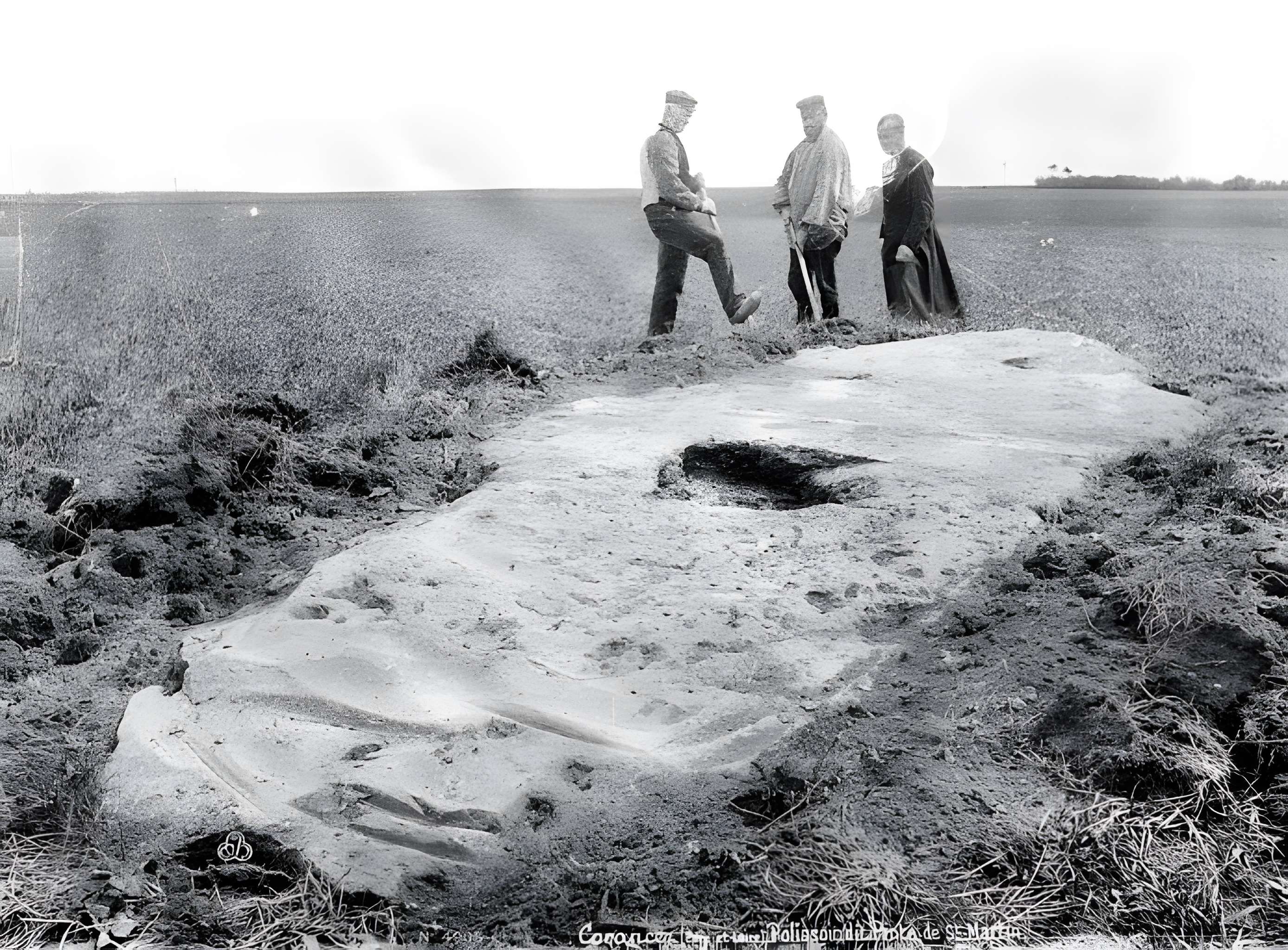 Polissoir Pinte de Saint-Martin à Corancez
