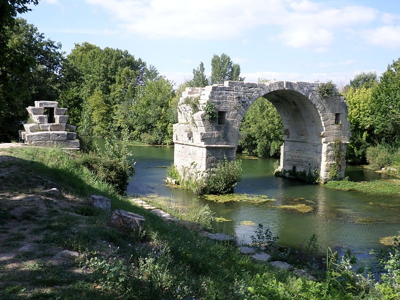 Photo de Pont Ambroix Via Domitia à Gallargues-le-Montueux