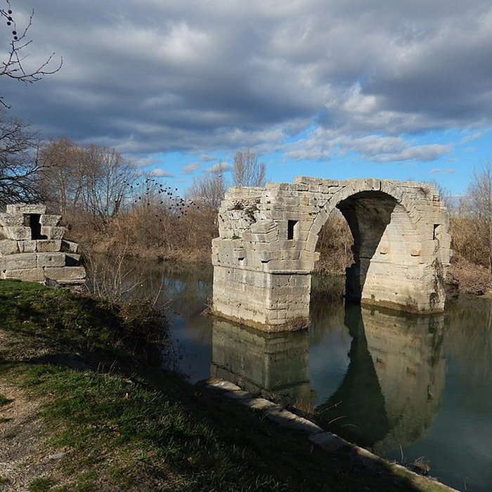 Photo de Pont Ambroix Via Domitia à Gallargues-le-Montueux