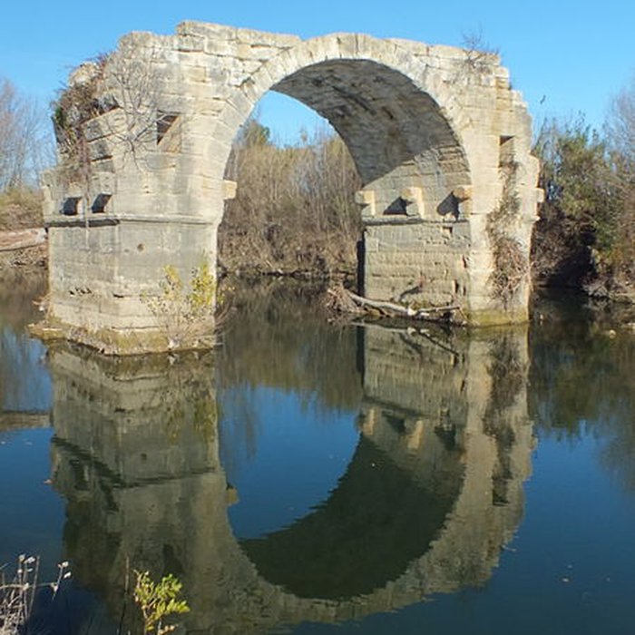 Photo de Pont Ambroix Via Domitia à Gallargues-le-Montueux