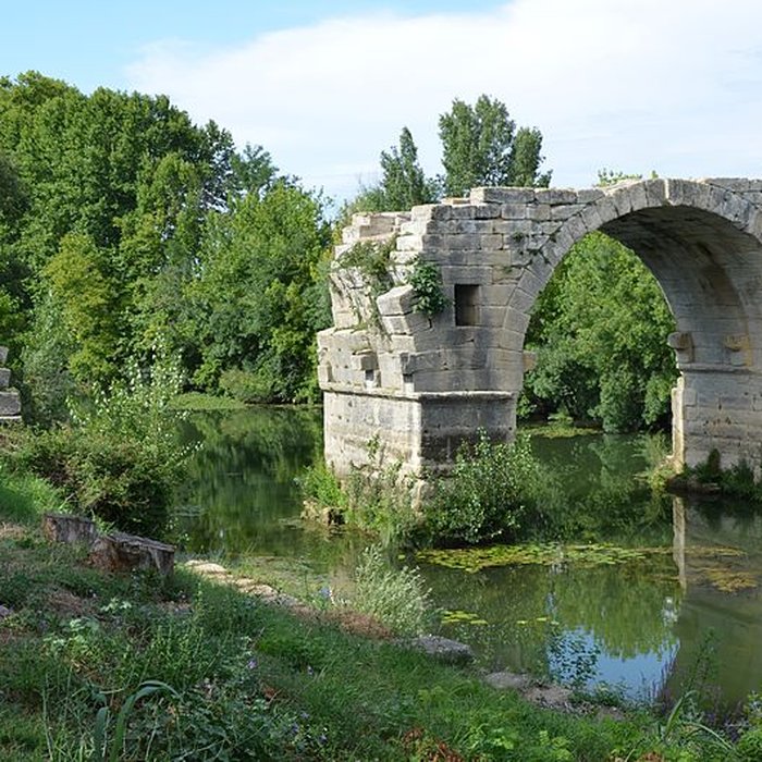 Photo de Pont Ambroix Via Domitia à Gallargues-le-Montueux