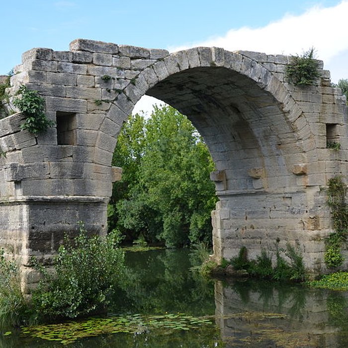 Photo de Pont Ambroix Via Domitia à Gallargues-le-Montueux