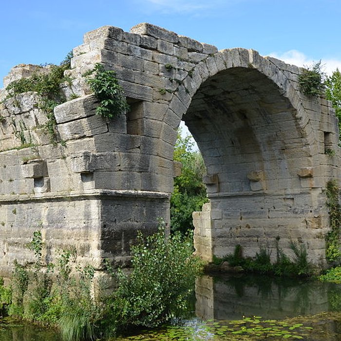 Photo de Pont Ambroix Via Domitia à Gallargues-le-Montueux