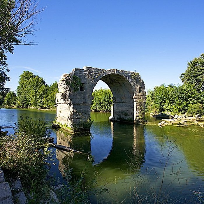 Photo de Pont Ambroix Via Domitia à Gallargues-le-Montueux