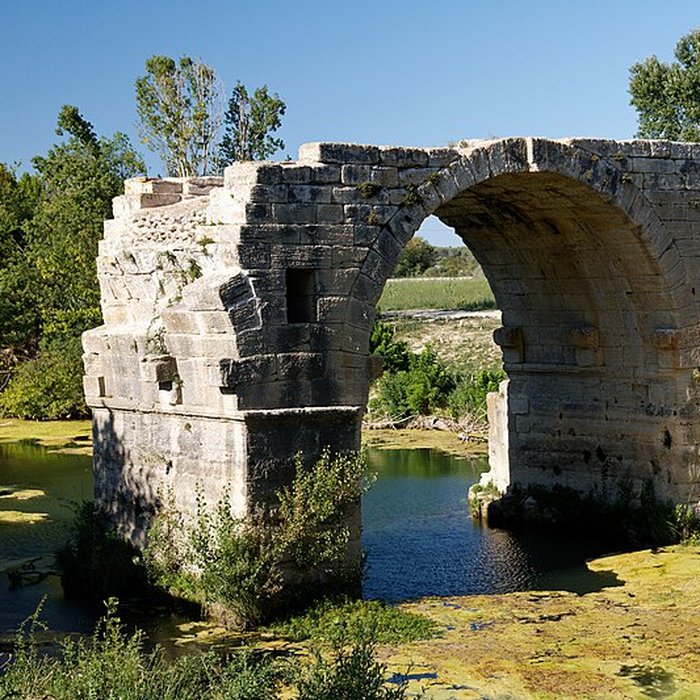 Photo de Pont Ambroix Via Domitia à Gallargues-le-Montueux