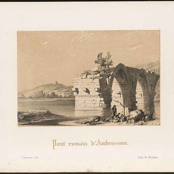 Photo de Pont Ambroix Via Domitia à Gallargues-le-Montueux