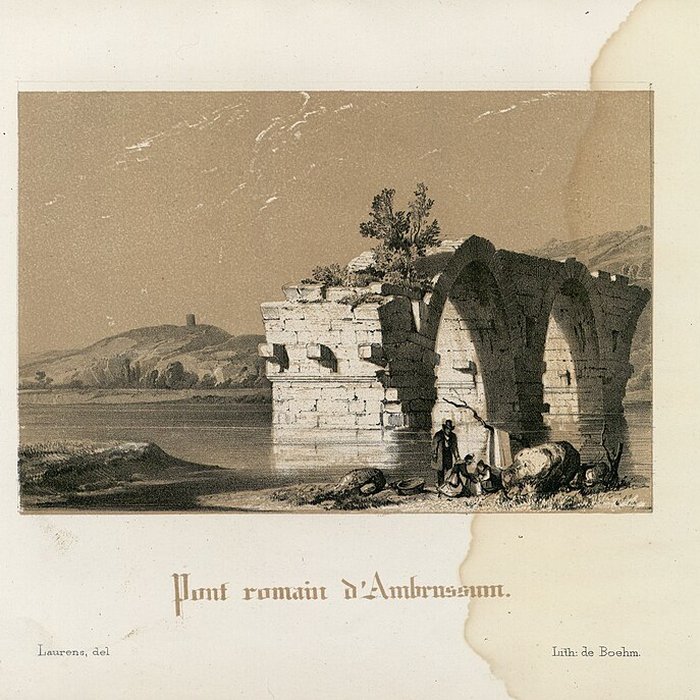 Photo de Pont Ambroix Via Domitia à Gallargues-le-Montueux