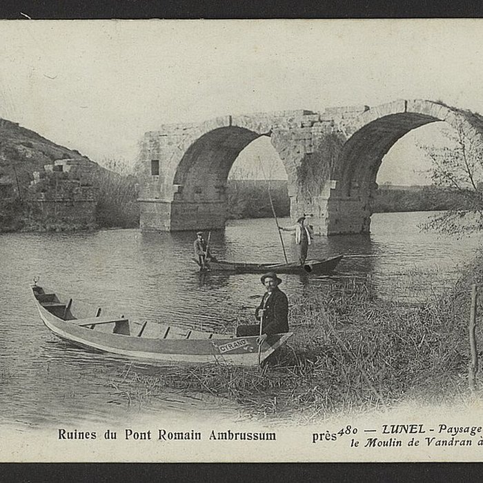 Photo de Pont Ambroix Via Domitia à Gallargues-le-Montueux