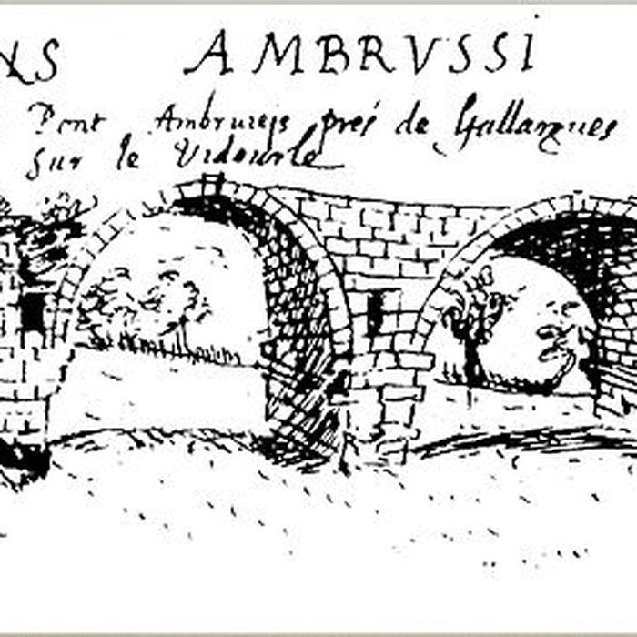 Photo de Pont Ambroix Via Domitia à Gallargues-le-Montueux