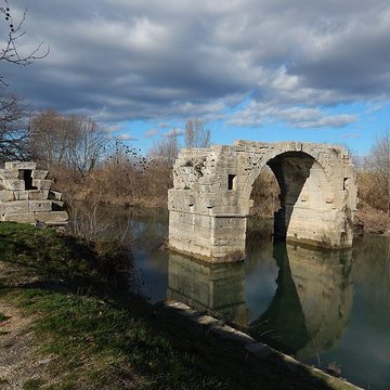 Pont Ambroix Via Domitia à Gallargues-le-Montueux