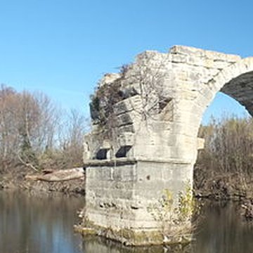 Pont Ambroix Via Domitia à Gallargues-le-Montueux