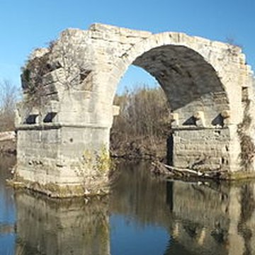 Pont Ambroix Via Domitia à Gallargues-le-Montueux