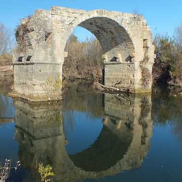 Pont Ambroix Via Domitia à Gallargues-le-Montueux