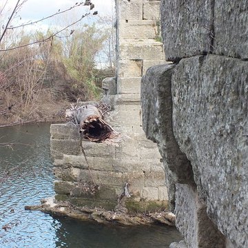 Pont Ambroix Via Domitia à Gallargues-le-Montueux