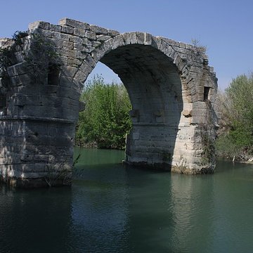 Pont Ambroix Via Domitia à Gallargues-le-Montueux