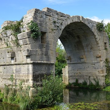 Pont Ambroix Via Domitia à Gallargues-le-Montueux