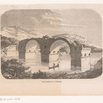 Pont Ambroix Via Domitia à Gallargues-le-Montueux