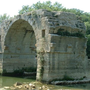 Pont Ambroix Via Domitia à Gallargues-le-Montueux