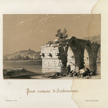 Pont Ambroix Via Domitia à Gallargues-le-Montueux