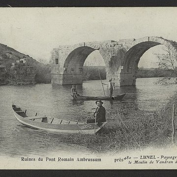 Pont Ambroix Via Domitia à Gallargues-le-Montueux