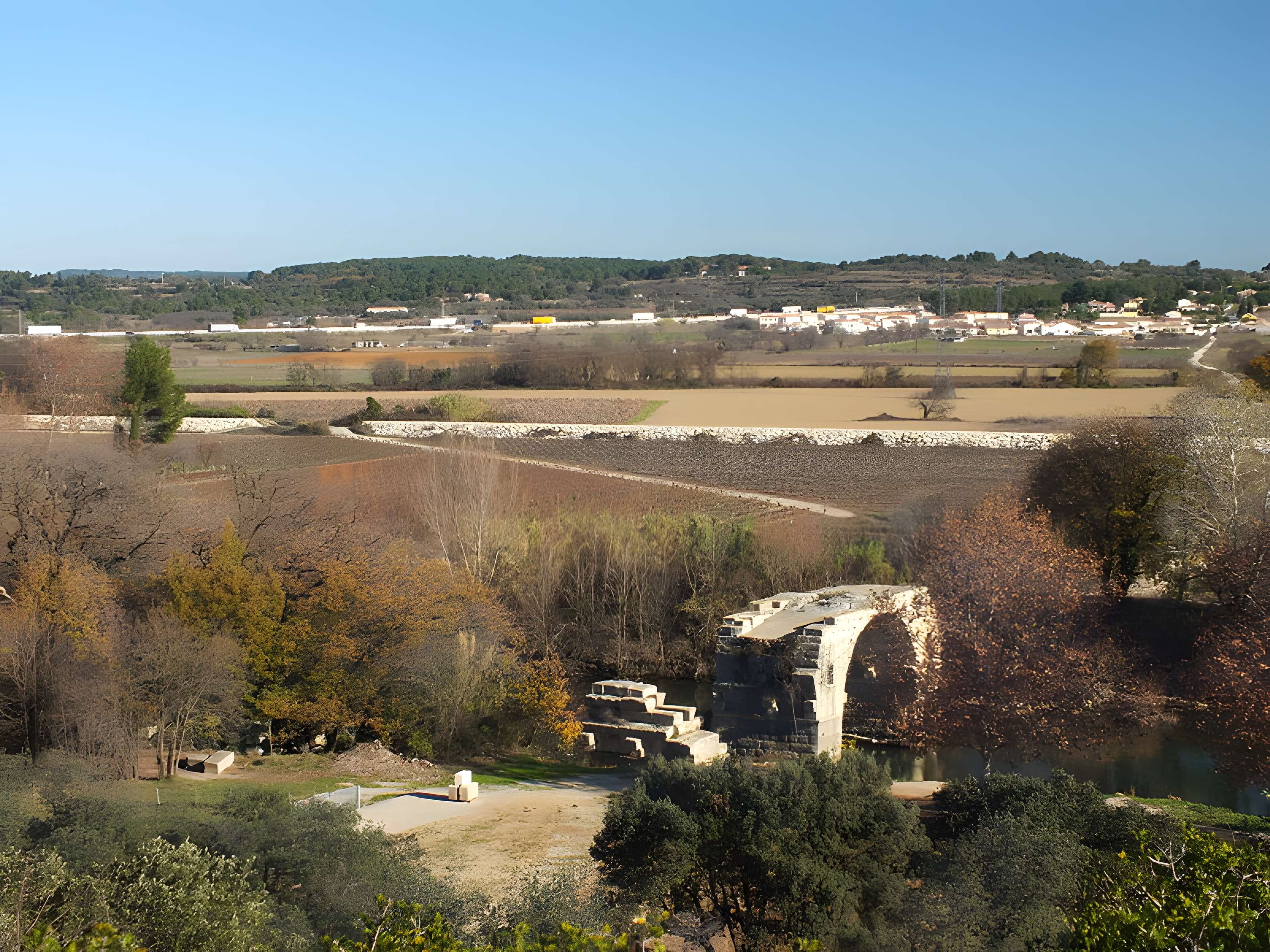 Pont Ambroix Via Domitia à Gallargues-le-Montueux