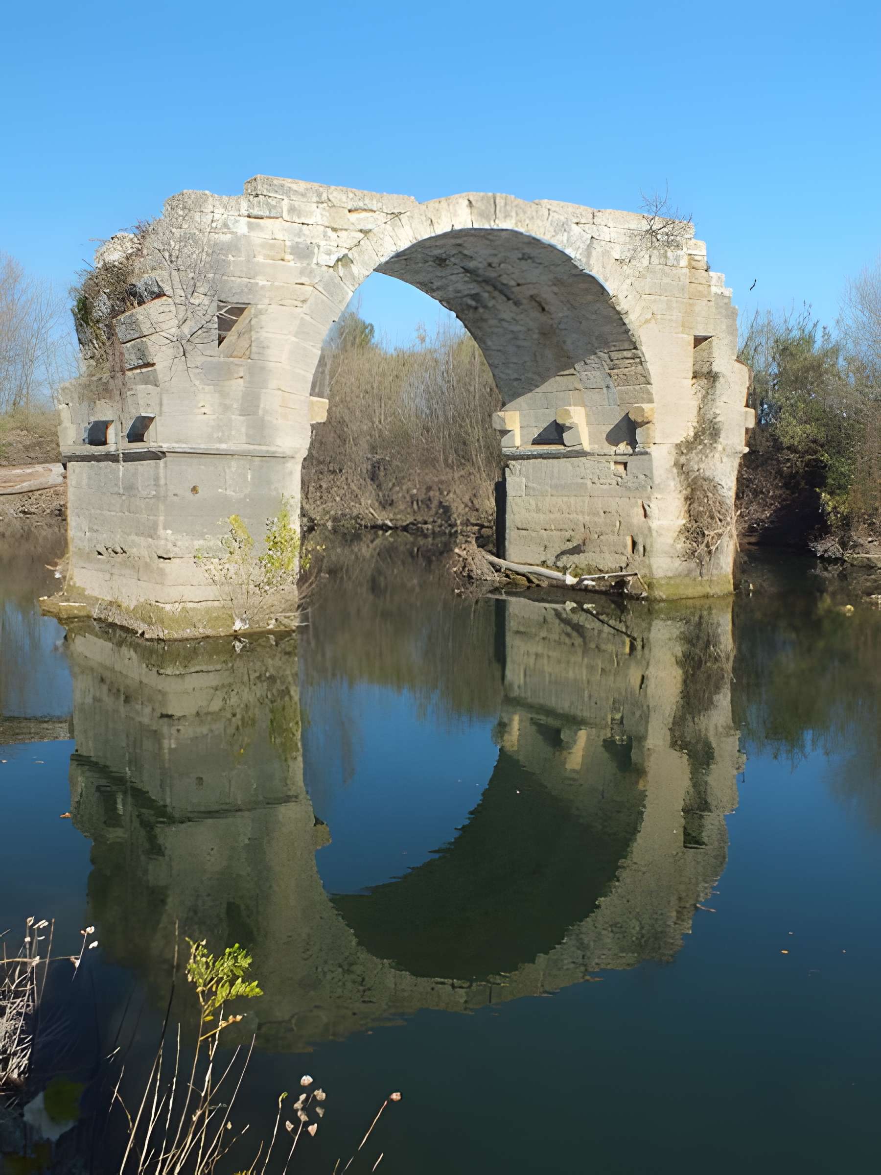 Pont Ambroix Via Domitia à Gallargues-le-Montueux