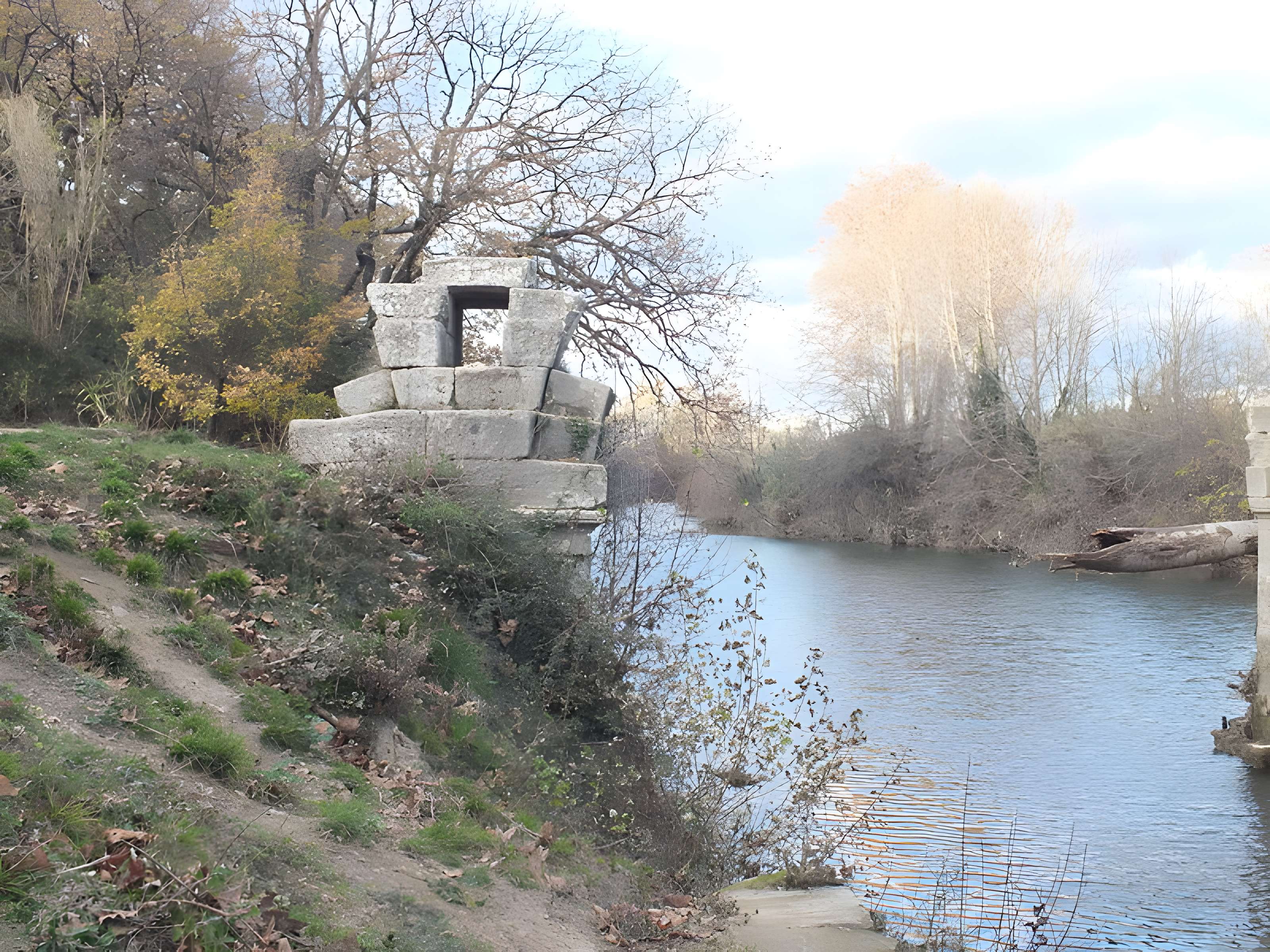 Pont Ambroix Via Domitia à Gallargues-le-Montueux