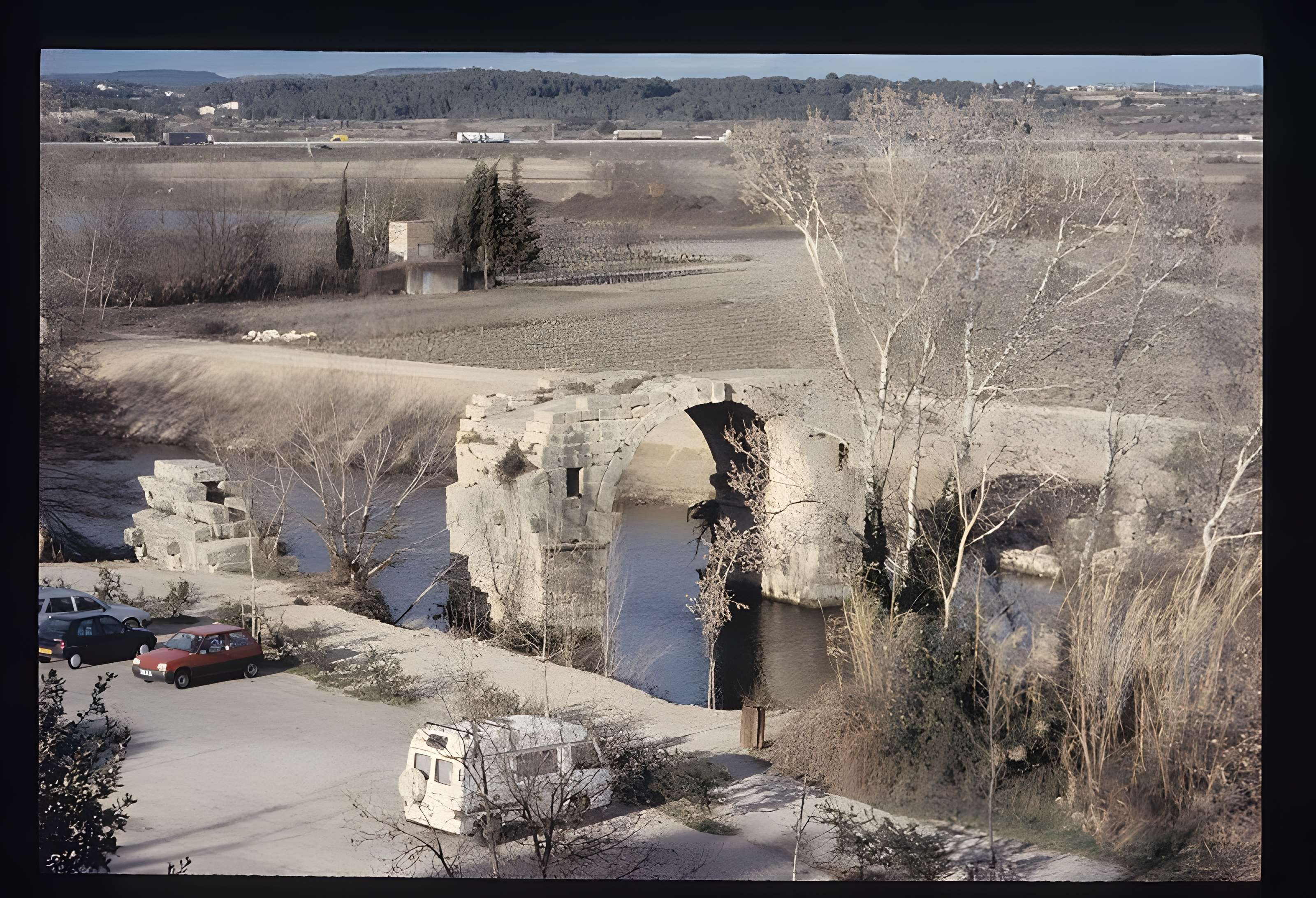 Pont Ambroix Via Domitia à Gallargues-le-Montueux