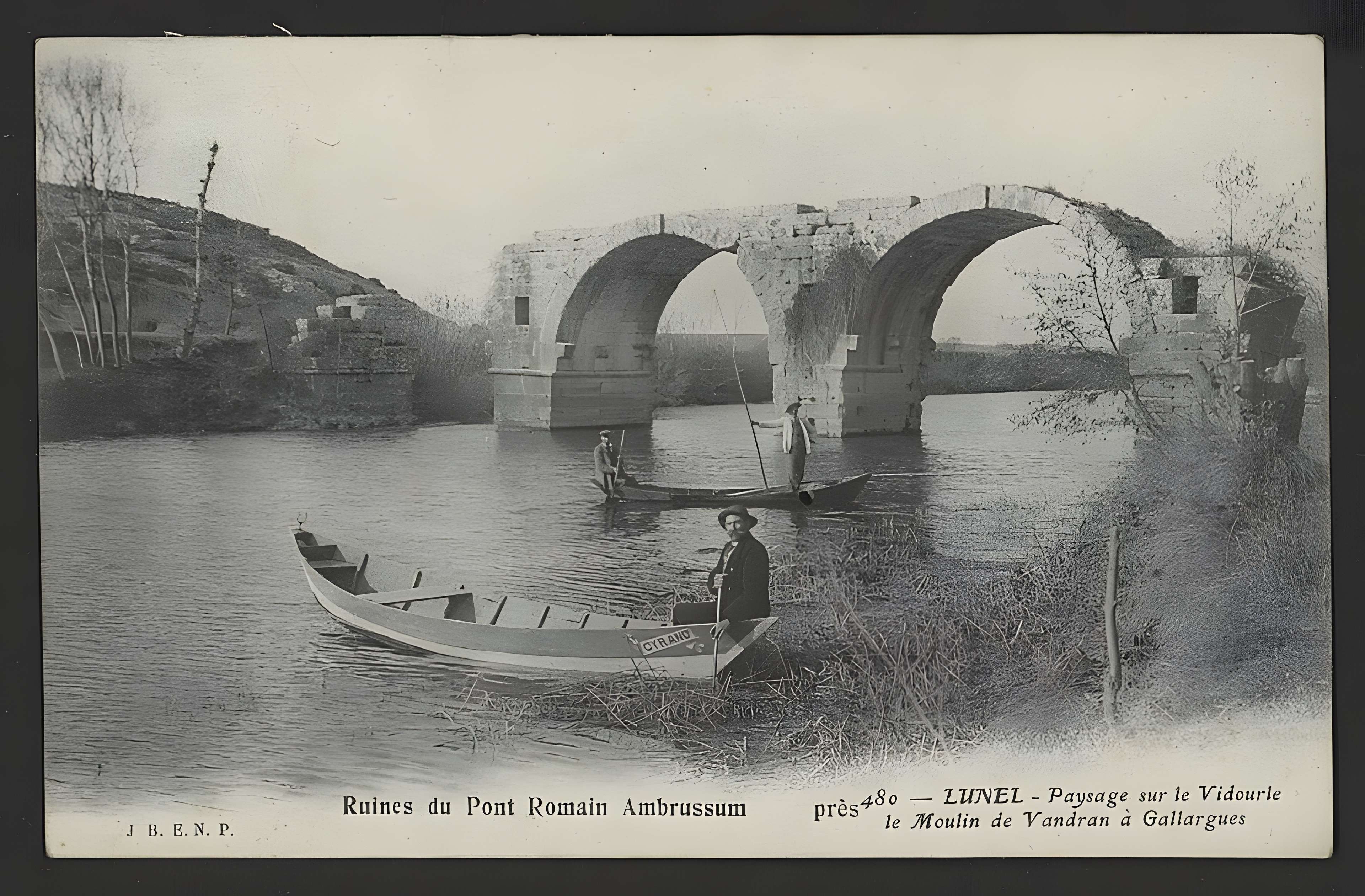Pont Ambroix Via Domitia à Gallargues-le-Montueux