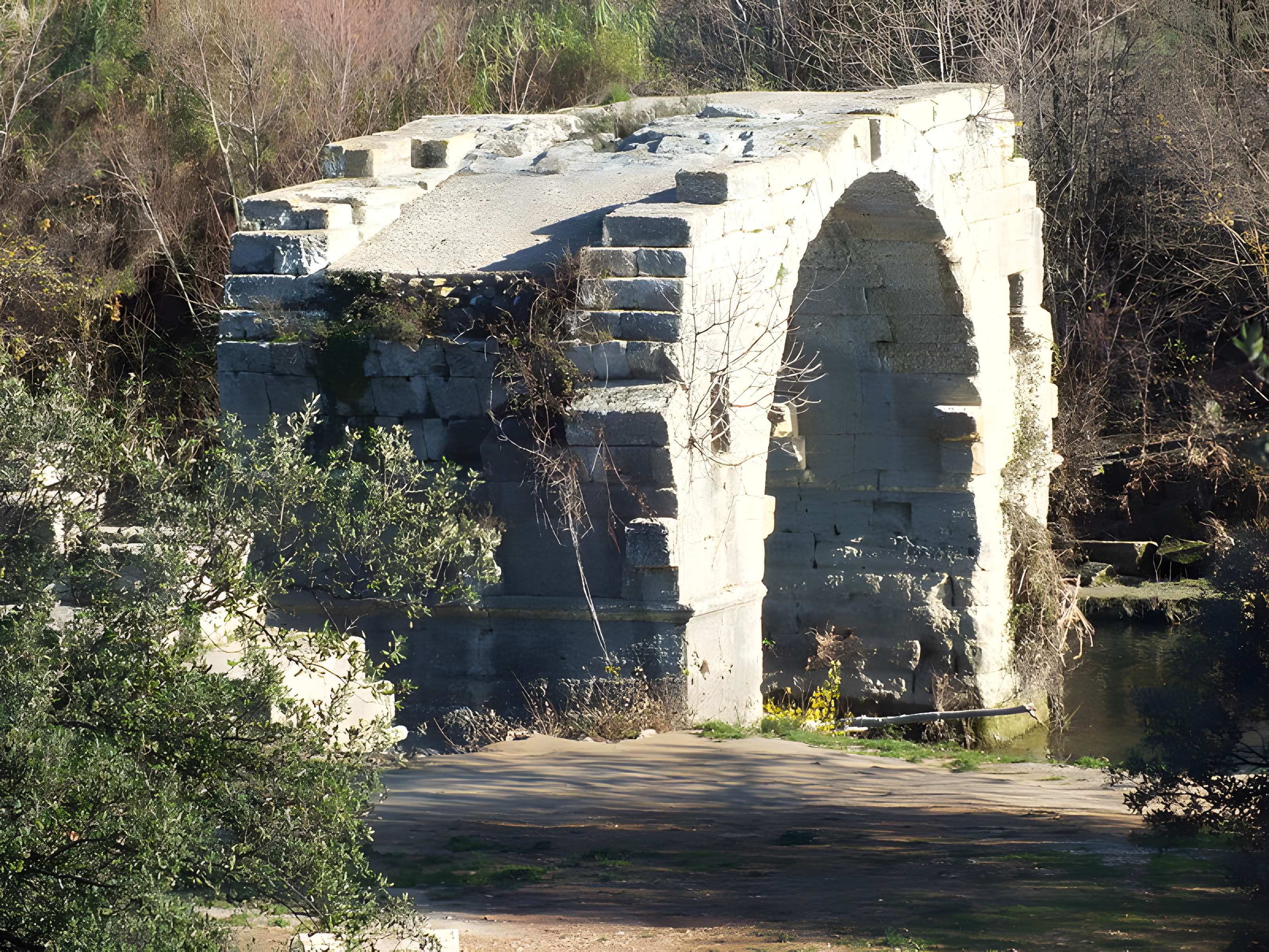 Pont Ambroix Via Domitia à Gallargues-le-Montueux
